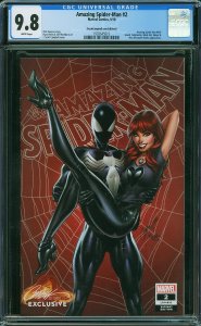 Amazing Spider-Man #2 (CGC 9.8) J Scott Campbell Variant Super High Grade MARVEL