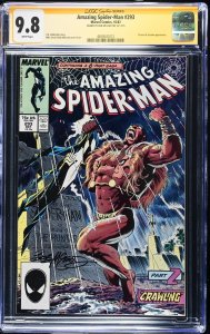 Amazing Spider-man (1987) # 293 (CGC 9.8 SS) Signed Bob Mcleod * marvel Comics