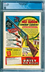 Wonder Woman #57 (1953) CGC 5.0! OW Pages!