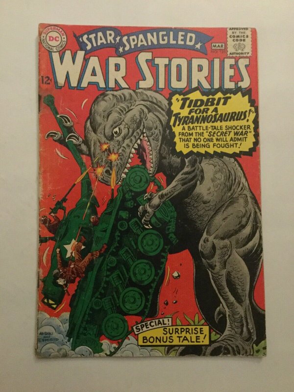 Star Spangled War Stories 125 Gd/vg Good/very Good 3.0 Water Damage Dc