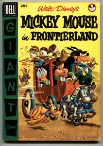 WALT DISNEY'S MICKEY MOUSE IN FRONTIERLAND #1-1956- -comic book DELL