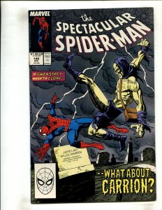 SPECTACULAR SPIDER-MAN #149 (9.2) CARRION!! 1988