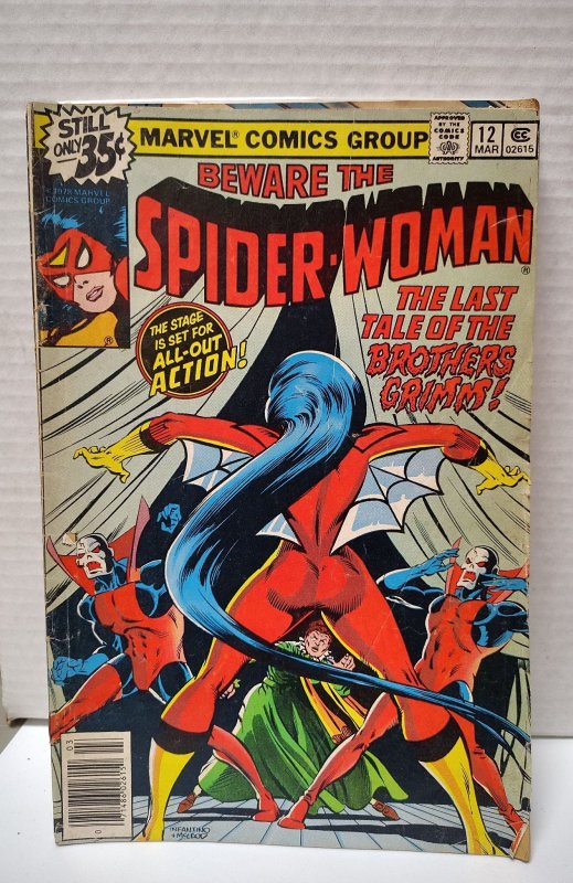 Spider-Woman #12 Regular Edition (1979). H33
