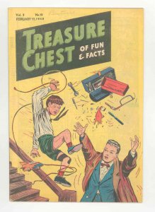 TREASURE CHEST v3 #13 EXTREMELY RARE 1947 Michelangelo Vatican CHUCK WHIT VF/NM