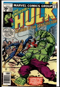 The Incredible Hulk #212 (1977) Hulk