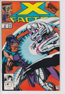 X-FACTOR #45 (Oct 1989) NM 9.4 white!