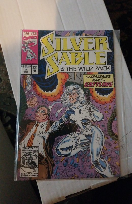 Silver Sable and the Wild Pack #2 (1992)