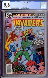 Invaders #39 (Marvel, 4/1979) CGC 9.6 White Pages