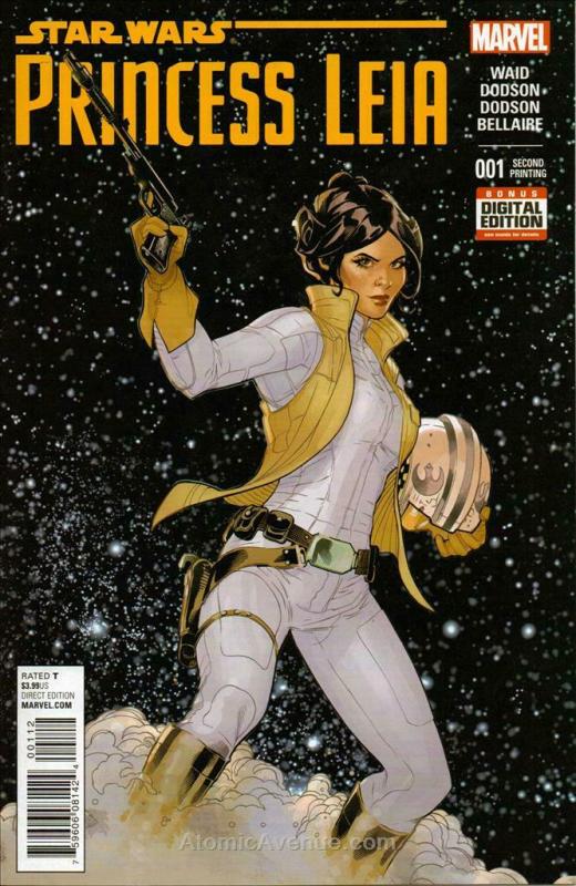 Princess Leia #1 (2nd) VF/NM; Marvel | save on shipping - details inside