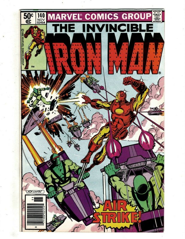 10 Iron Man Marvel Comics # 127 134 135 136 137 138 139 140 141 142 Stark J451