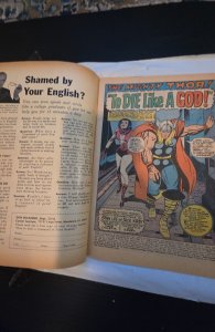 Thor #139 British Variant (1967)to die like a god celestials