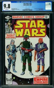Star Wars 42 CGC 9.8  Boba Fett White Pages!