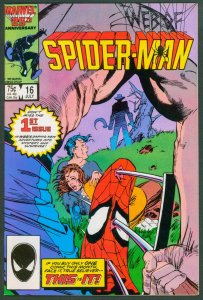 Web of Spider-Man 16 NM 9.4 Marvel 1986