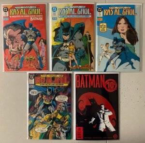 Saga of Ra's Al Ghul set of 4 #1-4 direct + free comic 5 diff 8.0 (1988)