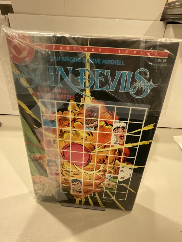 Sun Devils Complete Maxi-Series Set 1-12 1984 Dan Jurgens! Great Story & Art!