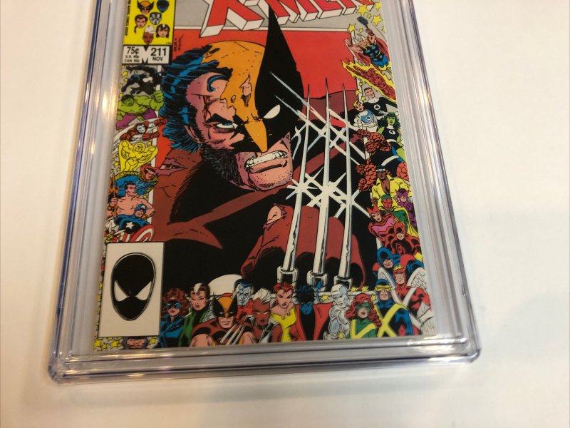 Uncanny X-Men (1986) # 211 (CGC 9.8 WP) 1st Full App Marauders
