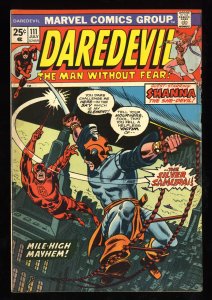 Daredevil #111 GD/VG 3.0 Incomplete See Description 1st Silver Samurai!