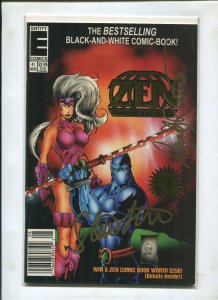ZEN INTERGALACTIC NINJA #1 (9.2) SIGNED BY STERN AND COTE!