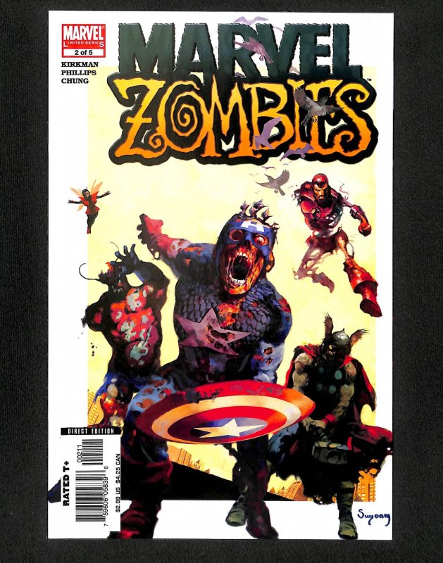 Marvel Zombies #2 Avengers #4 Homage!