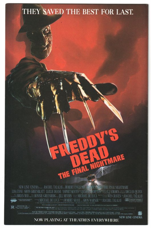 Freddy's Dead: The Final Nightmare #3 (1991)