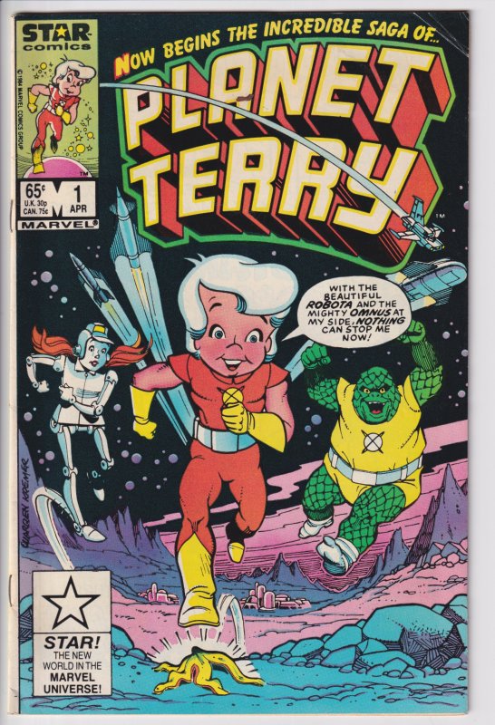 PLANET TERRY #1 (Apr 1985) Sharp VGF 5.0 white