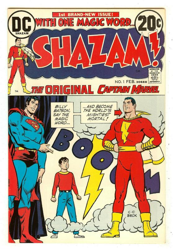 Shazam 1   1st revival of Captain Marvel since Golden age