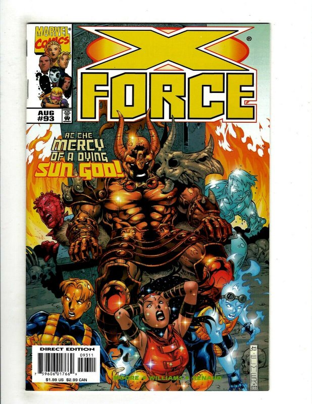 12 X-Force Marvel Comics # 82 83 84 85 86 87 88 89 90 91 93 94 Magneto RB7