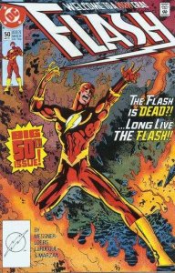 Flash (1987 series)  #50, VF+ (Stock photo)