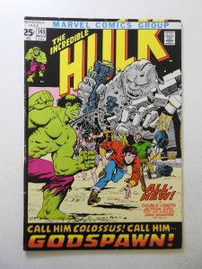 The Incredible Hulk #145 (1971) VG Condition