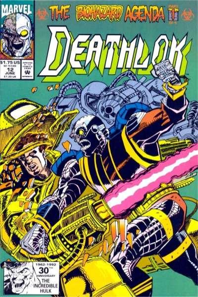 Deathlok (1991 series) #12, VF+ (Stock photo)