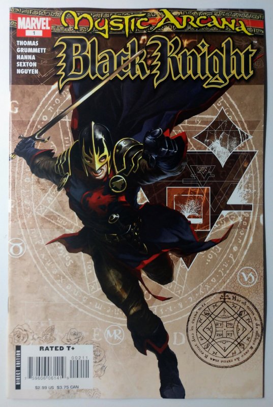 Mystic Arcana: Black Knight #1 (9.0, 2007) 