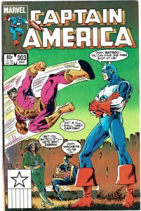 Captain America #303  NM-