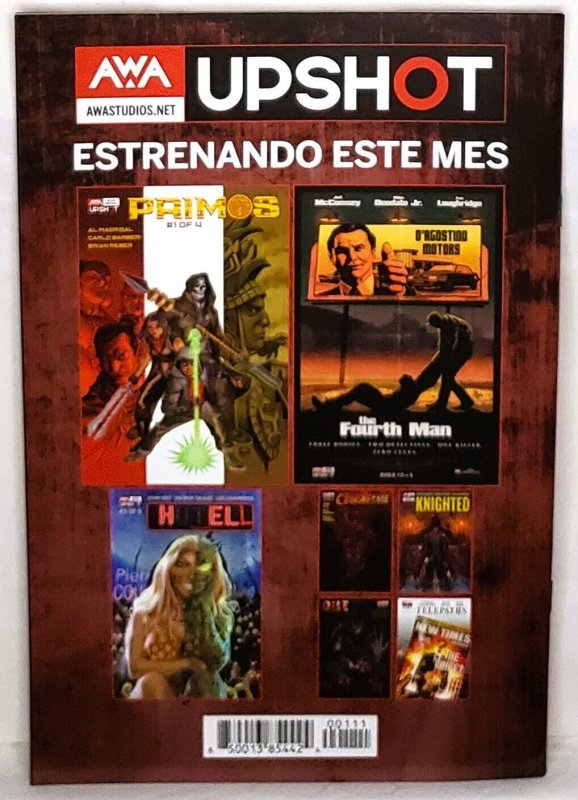PRIMOS #1 Spanish Edition Dave Johnson A Cover AWA Upshot Comics
