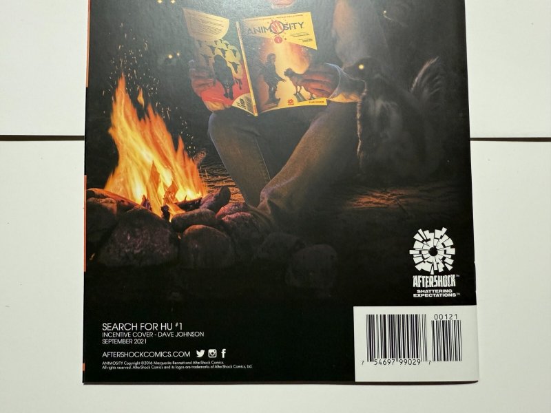 Search For Hu # 1 NM Dave Johnson Variant Cover Aftershock Comic Book 3 J403
