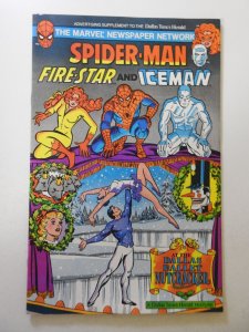 Spider-Man, Fire-Star and Iceman at the Dallas Ballet Nutcracker (1983) FN/VF !