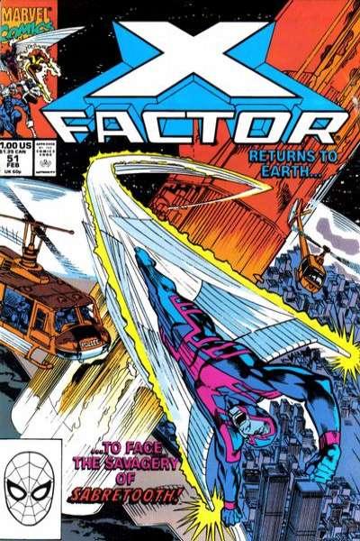 X-Factor (1986 series) #51, VF+ (Stock photo)