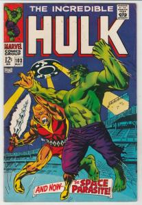 Incredible Hulk #103 (May-68) FN/VF+ High-Grade Hulk