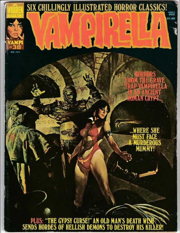 Vampirella Magazine #38 (Warren, 1974) FN