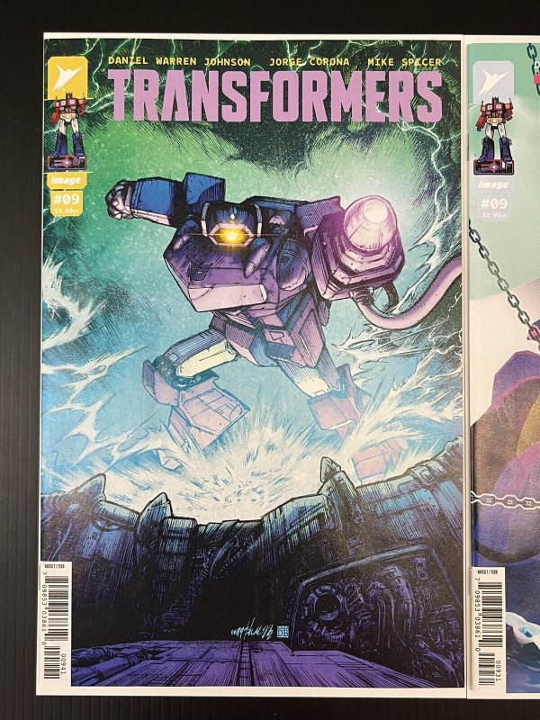 TRANSFORMERS #9 1:10 DARBOE + 1:25 WAYSHAK SET 2024 ENERGON IN-HAND PROSHIPPER