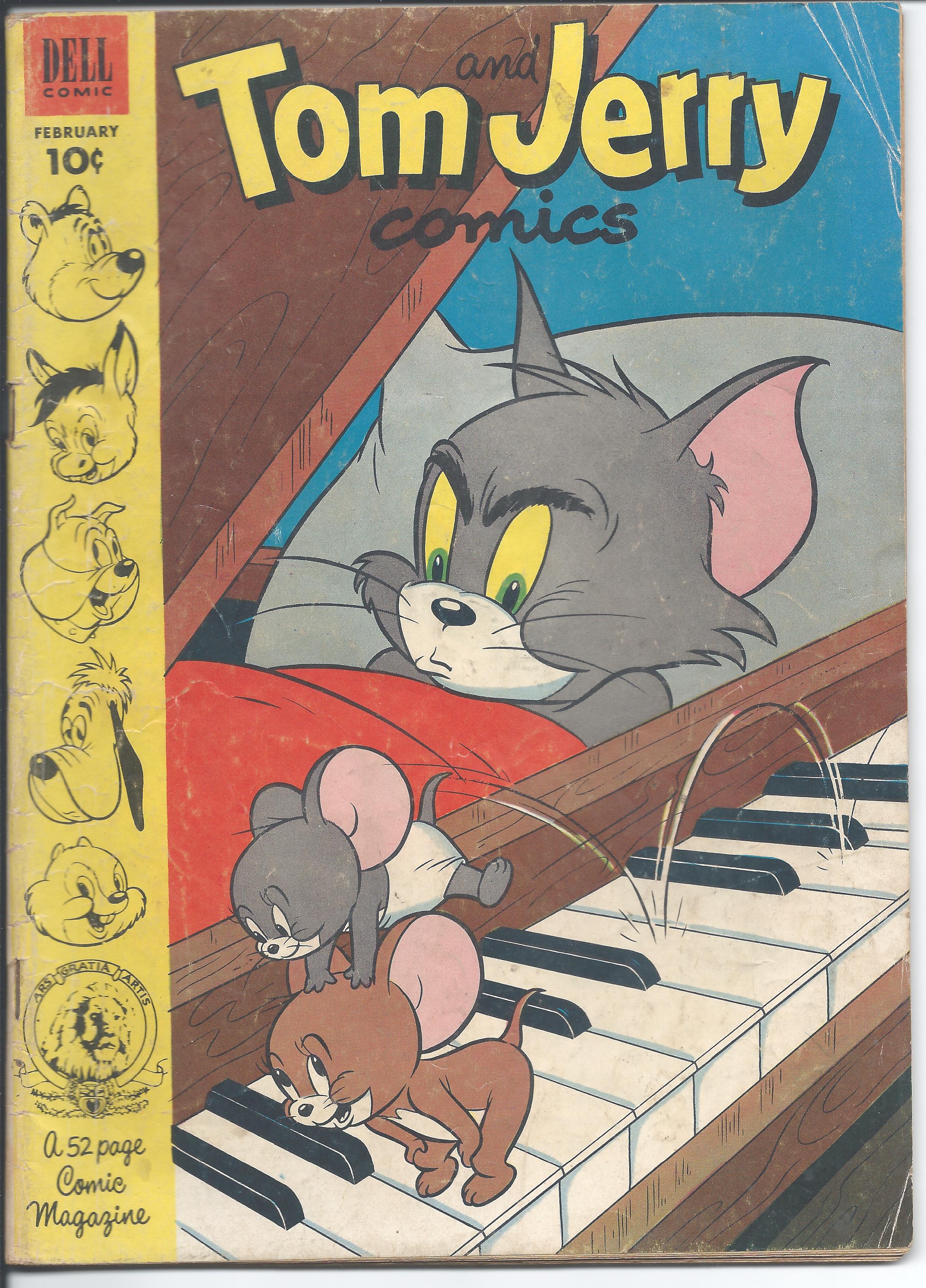 Tom and Jerry #103 - Golden Age - Feb., 1953 (VG) | Comic Books - Golden Age, Dell, Tom & Jerry, Cartoon Character / HipComic Tom and Jerry #103 - Golden Age - Feb., 1953 (VG) | Comic Books - Golden Age, Dell, Tom & Jerry, Cartoon Character / HipComic
