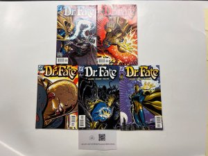 5 Dr. Fate DC Comic Books # 1 2 3 4 5 Batman Superman Wonder Woman Flash 2 JS42