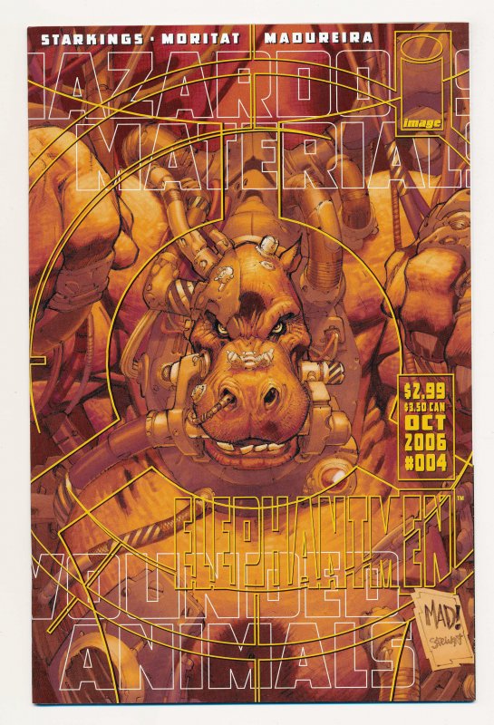 Elephantmen (2006) #4 VF