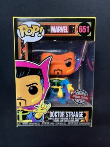 Funko Pop! Doctor Strange Black Light Special Edition #651