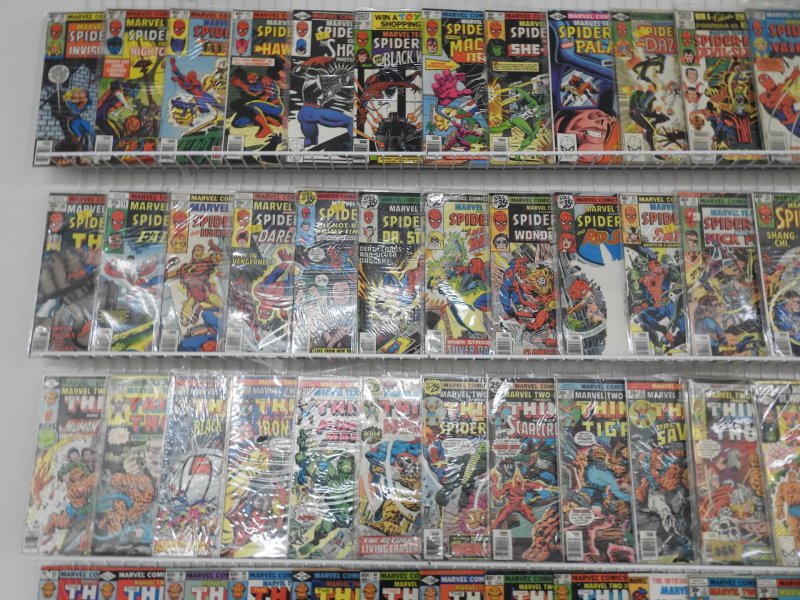 Huge Lot 170+ Comics W/ Marvel Team-Up, Two-in-One, Spider-Man+ Avg Fine+ Cond!