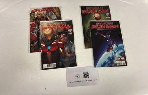 4 Invincible Iron Man Marvel Comics books #2 3 4 5 Bendis 43 RC12