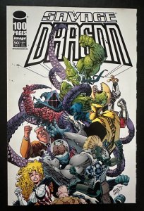 (1998) Erik Larsen SAVAGE DRAGON #50 100 Page! RARE! HTF!