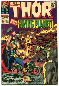 Thor Comics #133 EGO Living Planet 1966-Marvel Silver Age- FN