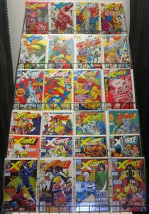 X FORCE 1-83,Ann1-3,'95-'96,Flashback  BAG/BOARD 88 dif