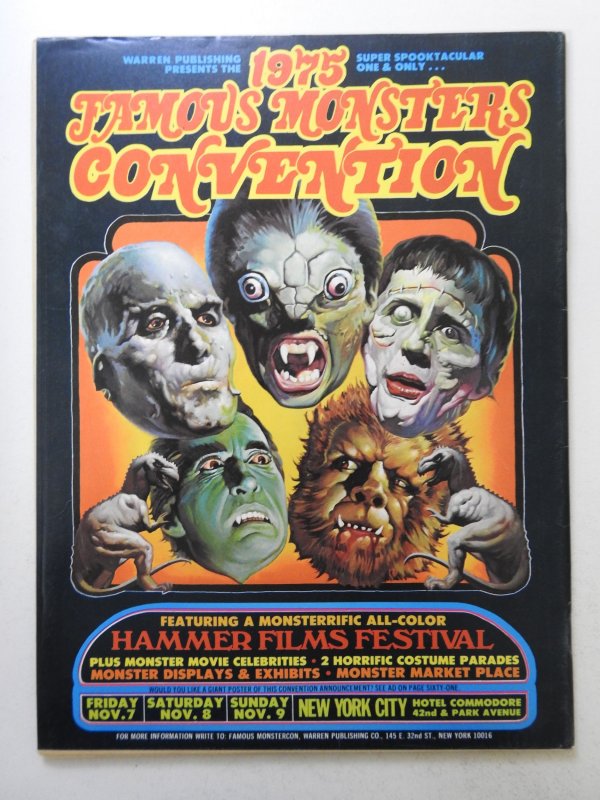 Famous Monsters of Filmland #122 (1976) Sharp Fine Condition!