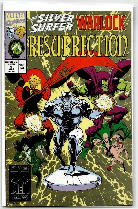 Silver Surfer/Warlock: Resurrection #1 (1993) Warlock